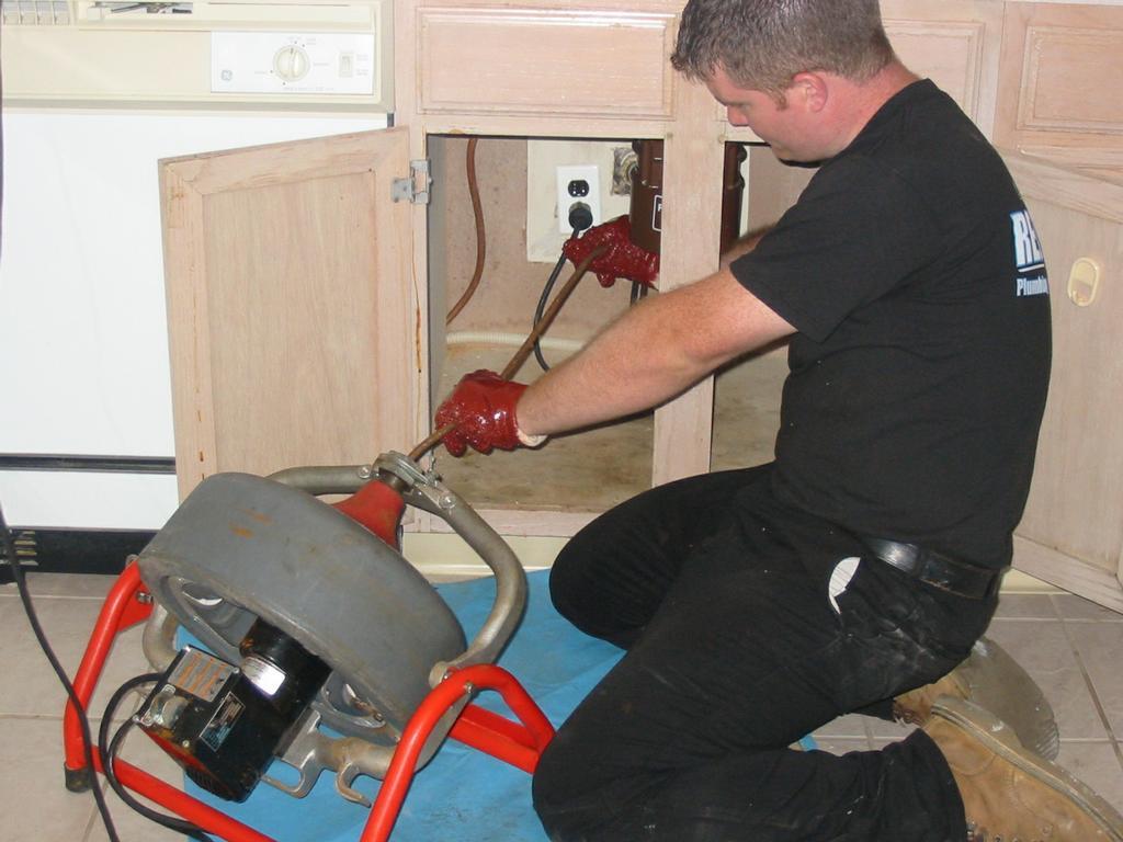 Отпушване на канали 3 drain cleaning